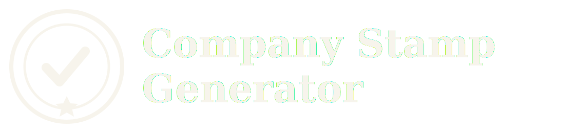 Company Stamp Generator